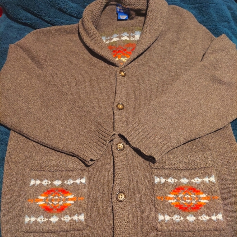 XXL Pendleton cardigan